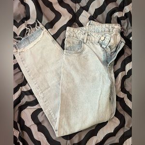 Zara straight leg jeans